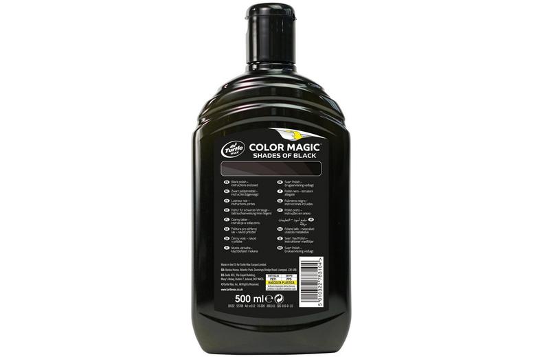 TURTLE WAX Color Magic Jet Black Wax 500ML TURTLE WAX Color Magic Jet Black Wax 500ML