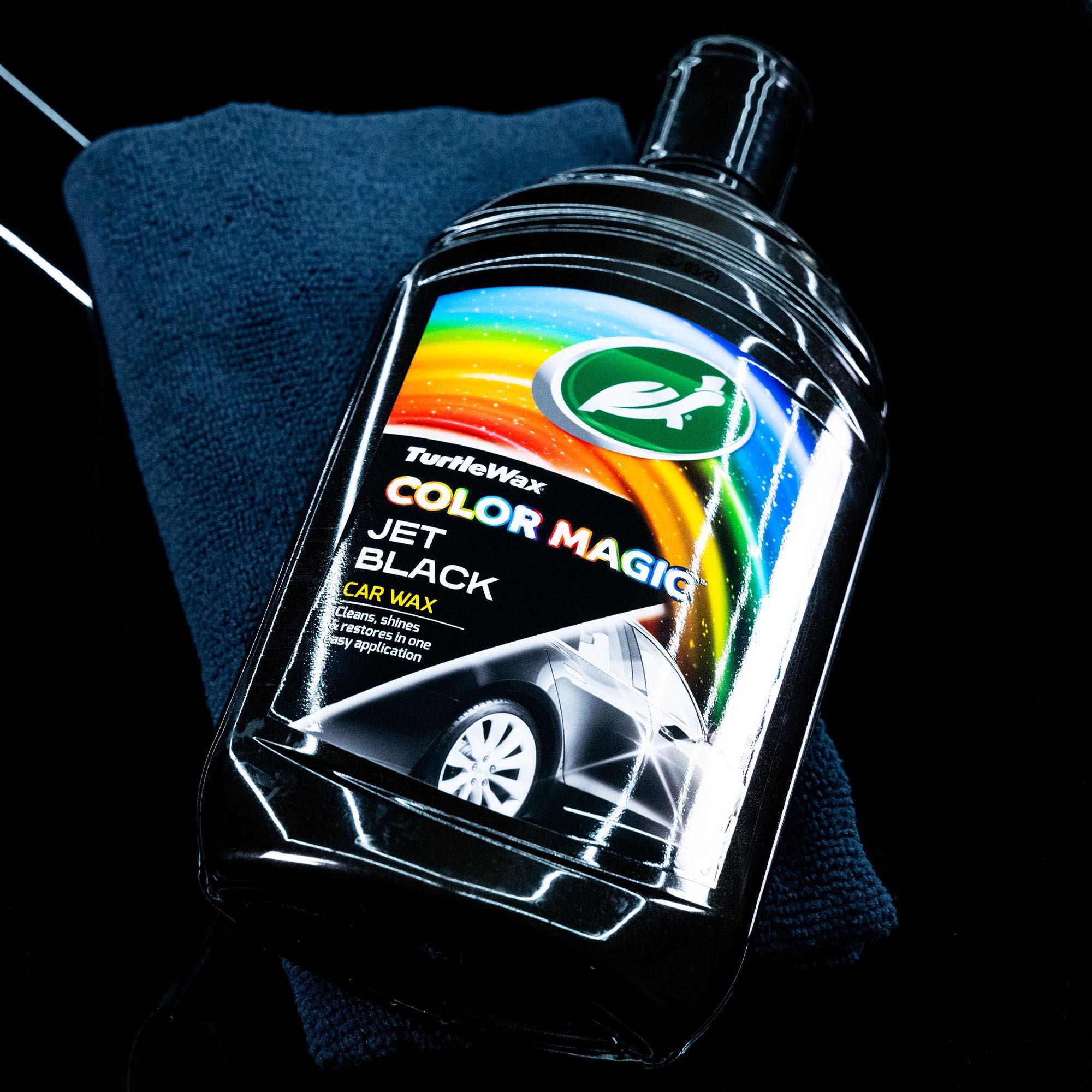 TURTLE WAX Color Magic Jet Black Wax 500ML