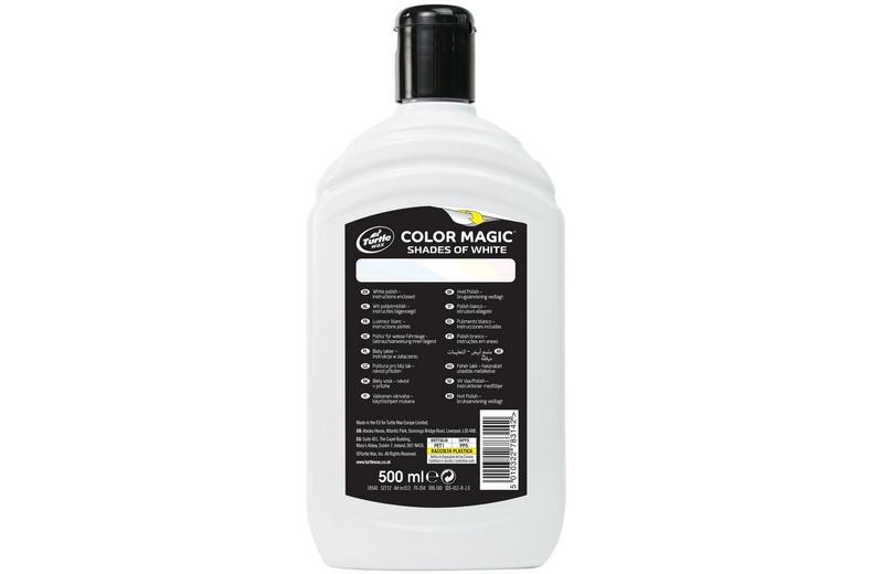 TURTLE WAX Color Magic Bright White Wax 500ML TURTLE WAX Color Magic Bright White Wax 500ML