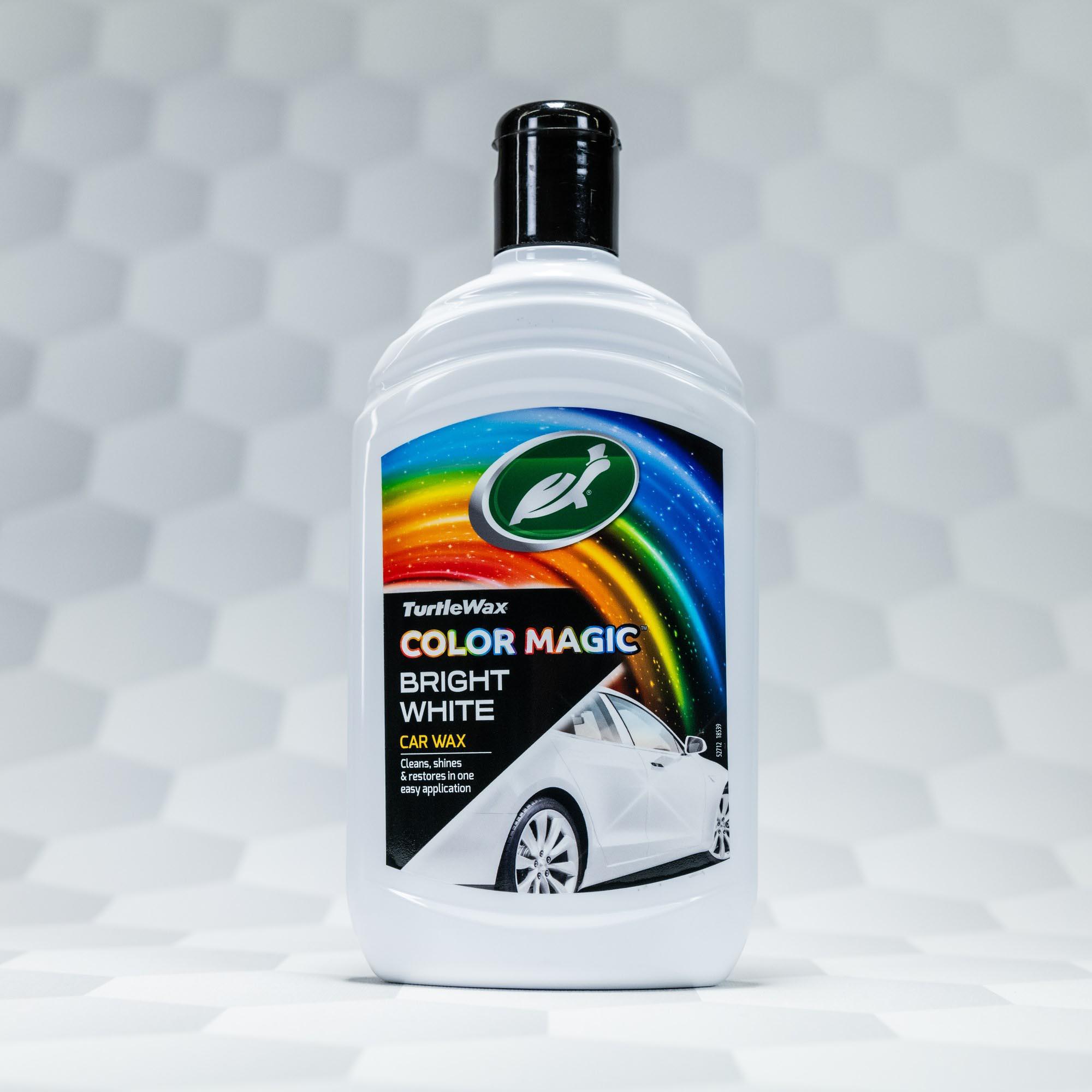 TURTLE WAX Color Magic Bright White Wax 500ML