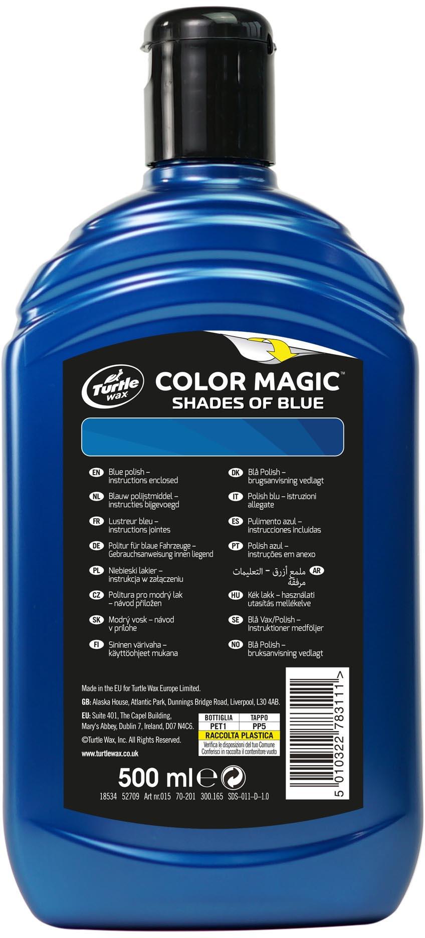TURTLE WAX Color Magic Ultra Blue 500ML