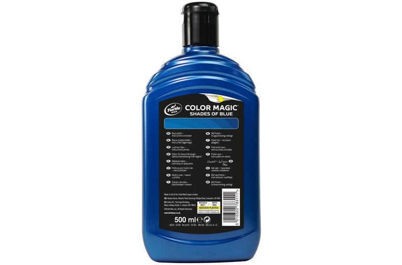 TURTLE WAX Color Magic Ultra Blue 500ML TURTLE WAX Color Magic Ultra Blue 500ML