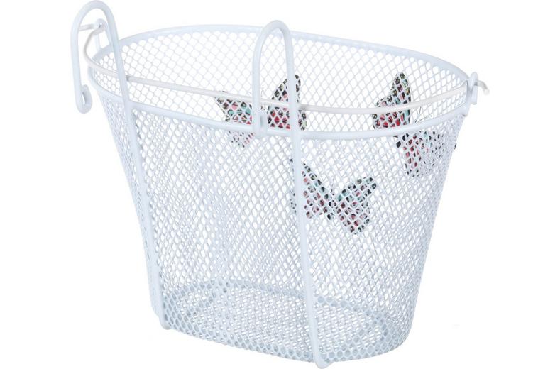 Halfords Metal Basket with Butterflies Halfords Metal Basket with Butterflies