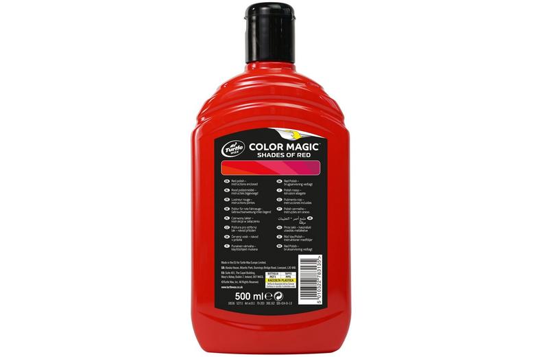 TURTLE WAX Color Magic Radiant Red Wax 500ML TURTLE WAX Color Magic Radiant Red Wax 500ML