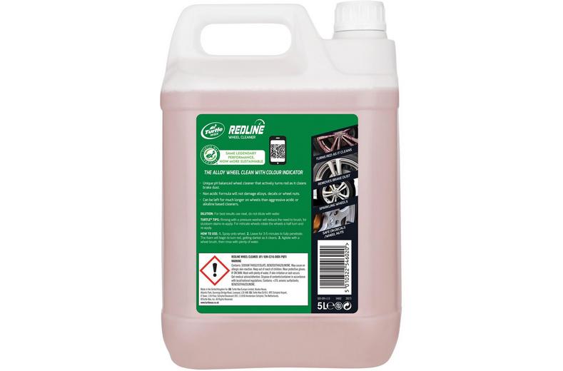 Turtle Wax Redline Wheel Cleaner 5Ltr Turtle Wax Redline Wheel Cleaner 5Ltr