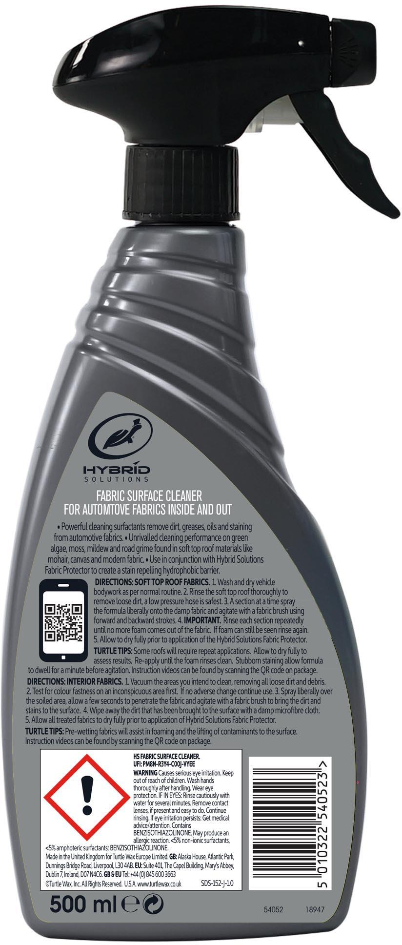 Hybrid Solutions Fabric Cleaner 500ml