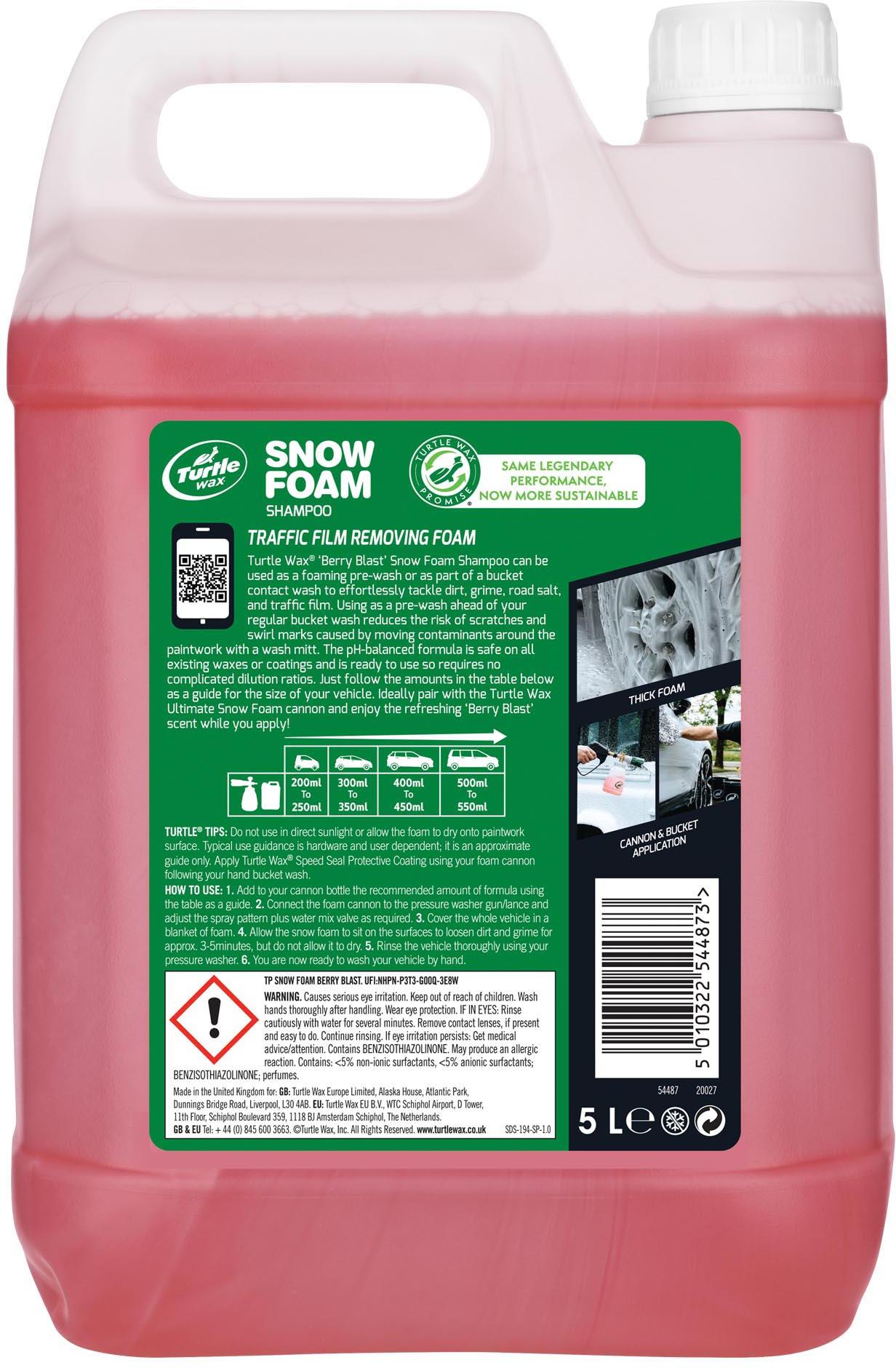 Turtle Wax TP Snow Foam Berry 5LTR
