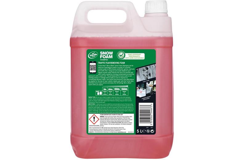 Turtle Wax TP Snow Foam Berry 5LTR Turtle Wax TP Snow Foam Berry 5LTR