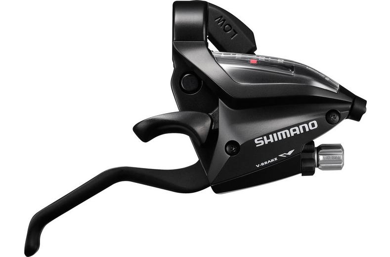 Shimano ST-EF500 EZ Fire Plus Gear Shifter & Brake Lever Set, 3x8 Speed Shimano ST-EF500 EZ Fire Plus Gear Shifter & Brake Lever Set, 3x8 Speed