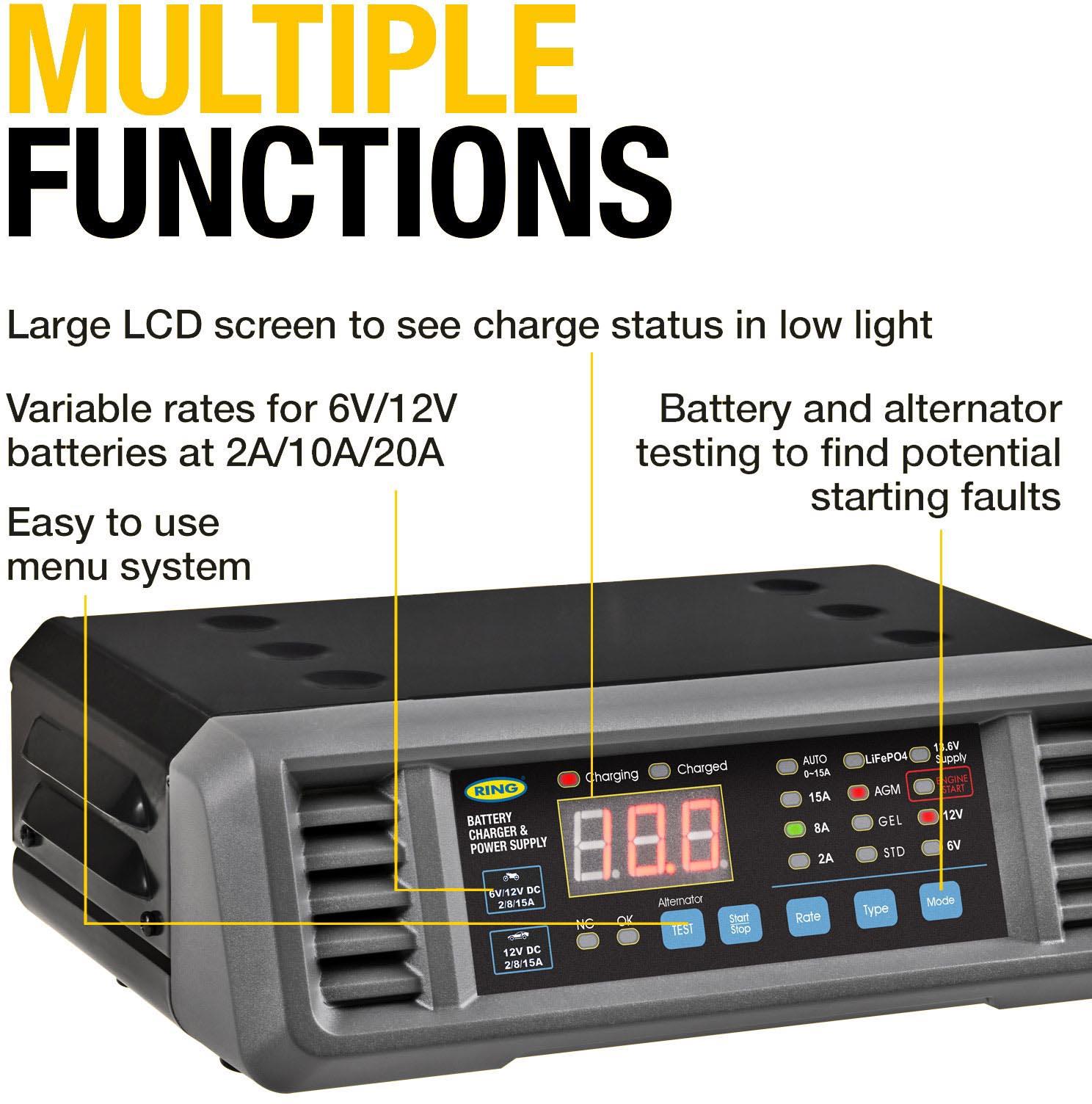 SMARTCHARGE PRO 20A Battery Support Unit 6/12V