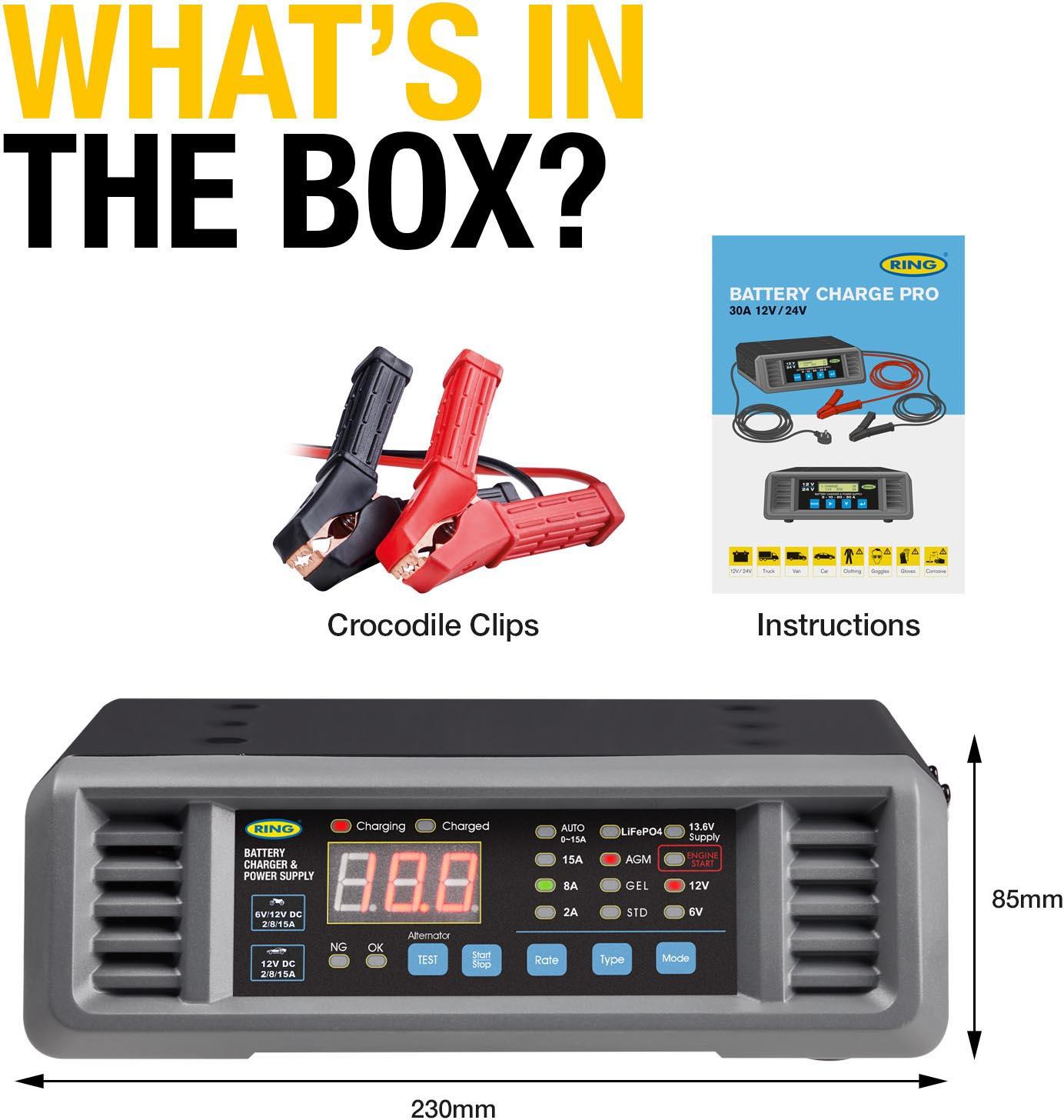 SMARTCHARGE PRO 20A Battery Support Unit 6/12V
