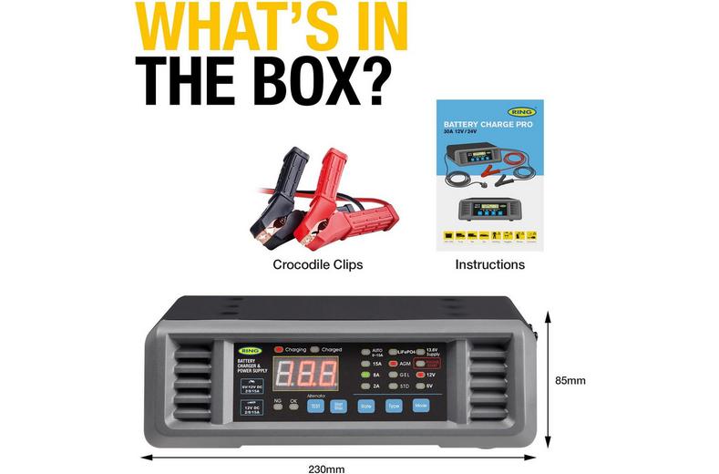 SMARTCHARGE PRO 20A Battery Support Unit 6/12V SMARTCHARGE PRO 20A Battery Support Unit 6/12V