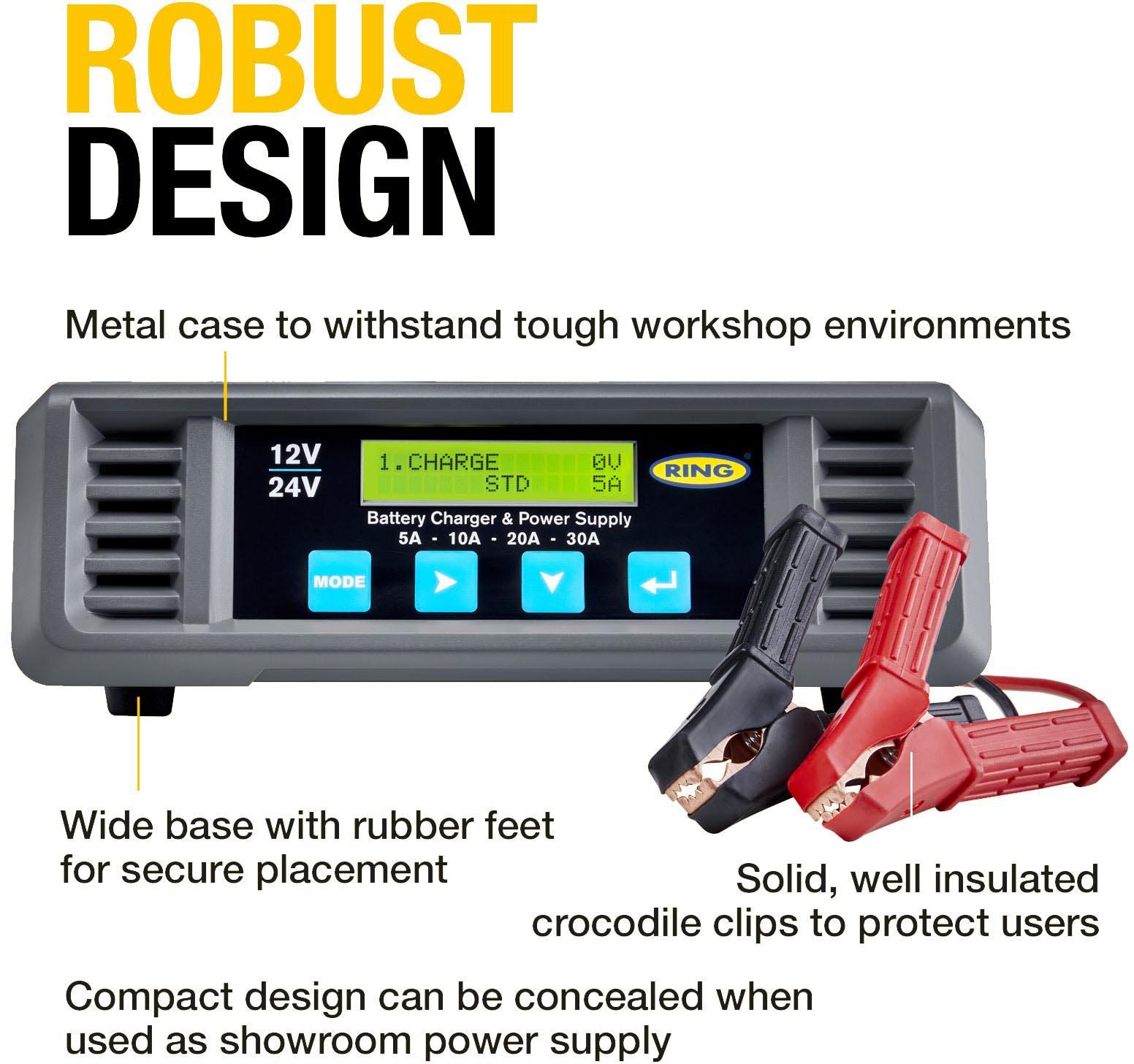 SMARTCHARGE PRO 30A Battery Support Unit 12/24V