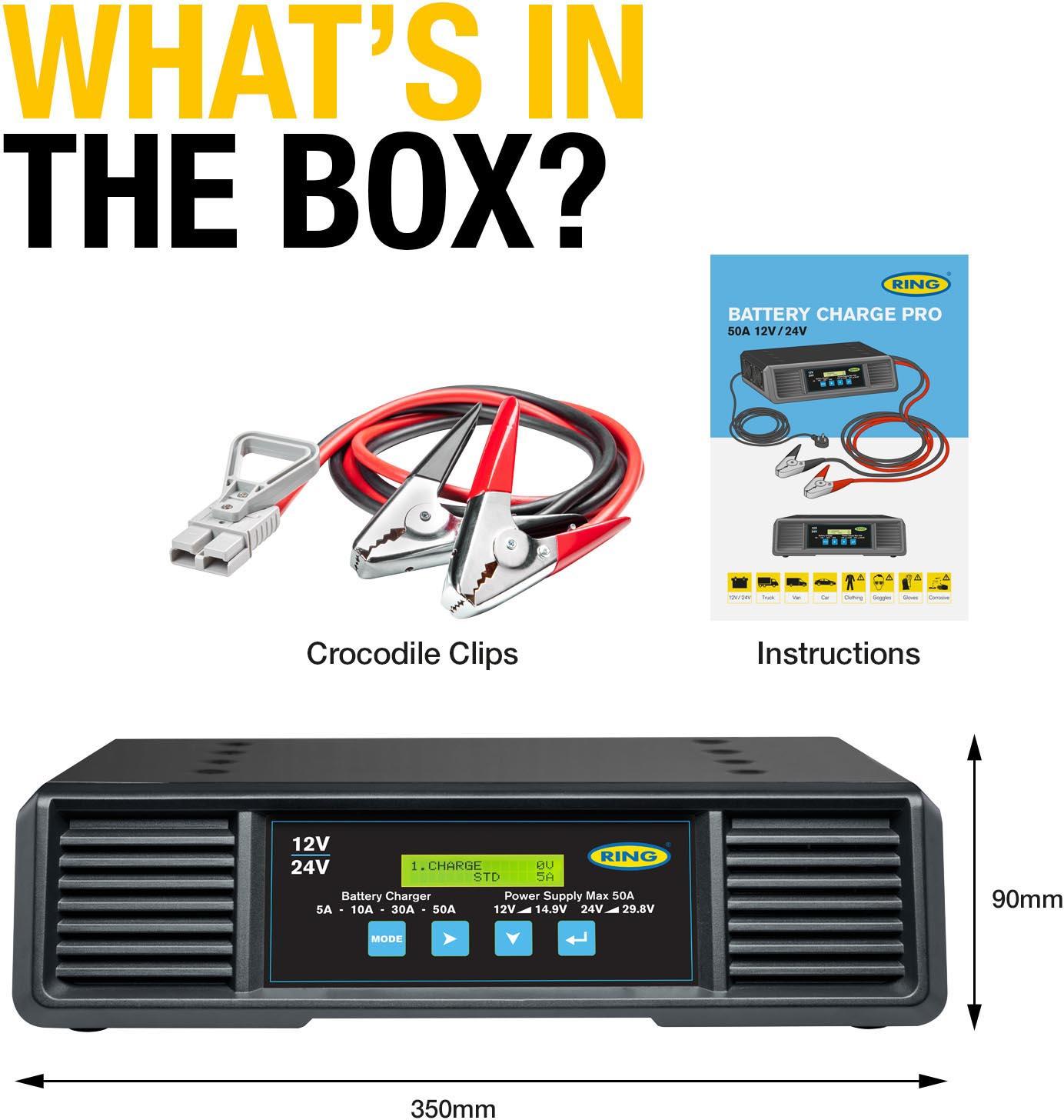 SMARTCHARGE PRO 50A Battery Support Unit 12/24V