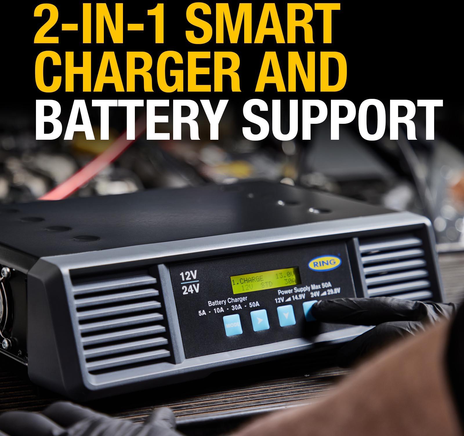 SMARTCHARGE PRO 50A Battery Support Unit 12/24V