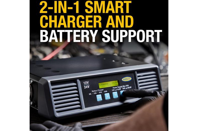 SMARTCHARGE PRO 50A Battery Support Unit 12/24V SMARTCHARGE PRO 50A Battery Support Unit 12/24V