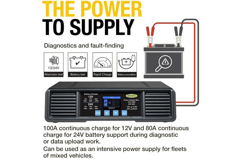 SMARTCHARGE PRO 100A Battery Support Unit 12/24V SMARTCHARGE PRO 100A Battery Support Unit 12/24V