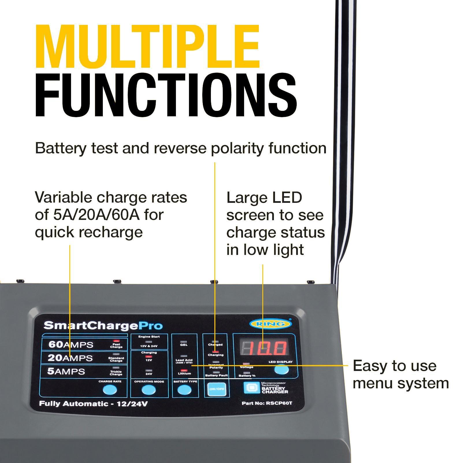 SMARTCHARGE PRO 60A Battery Charger