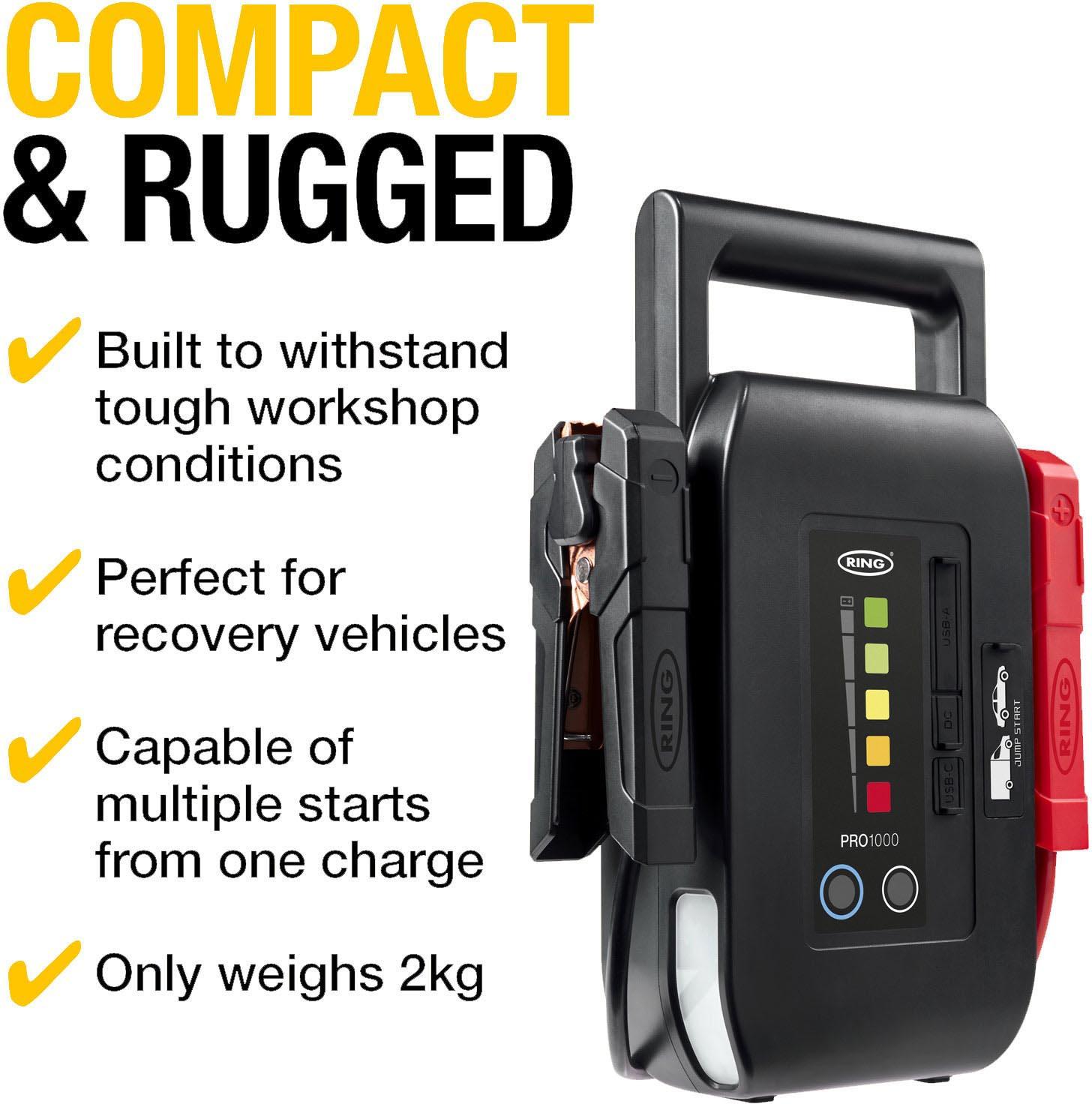 ULTRABOOST PRO 1000 Lithium Jump Starter 12V