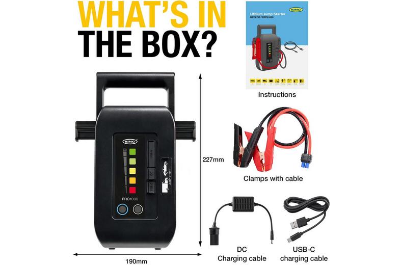 ULTRABOOST PRO 1000 Lithium Jump Starter 12V ULTRABOOST PRO 1000 Lithium Jump Starter 12V