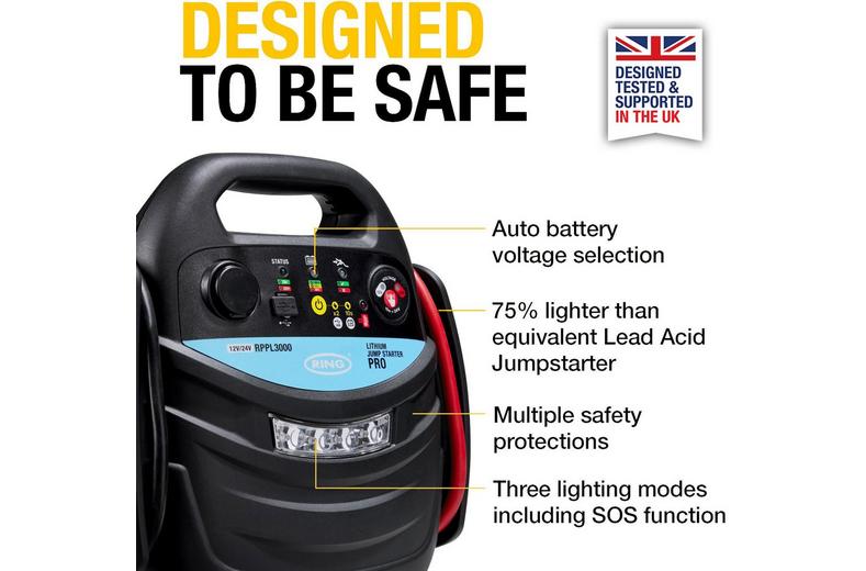 ULTRABOOST PRO 3000 Lithium Jump Starter 12/24V ULTRABOOST PRO 3000 Lithium Jump Starter 12/24V