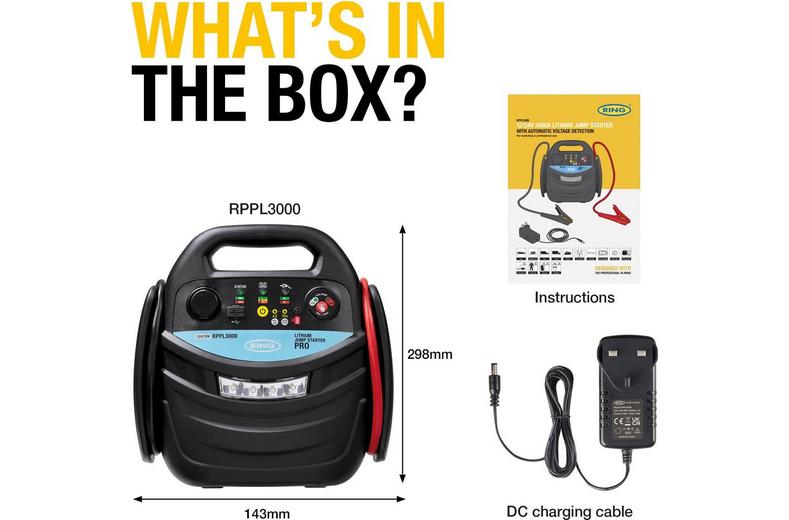 ULTRABOOST PRO 3000 Lithium Jump Starter 12/24V ULTRABOOST PRO 3000 Lithium Jump Starter 12/24V