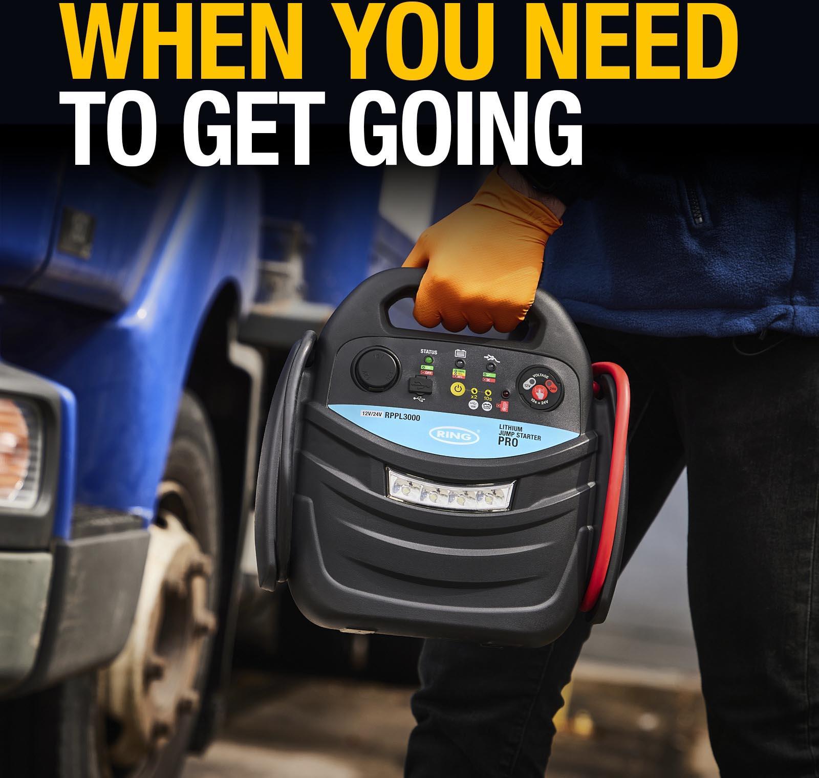 ULTRABOOST PRO 3000 Lithium Jump Starter 12/24V