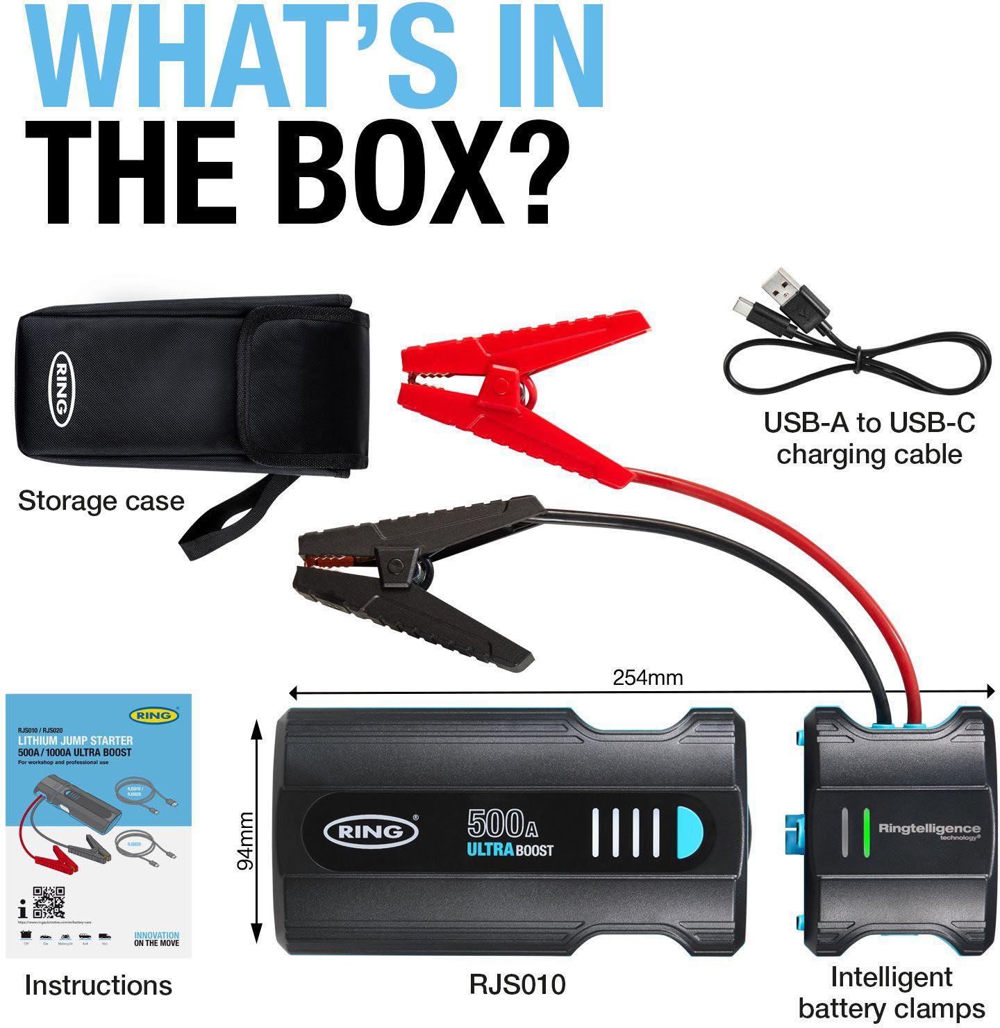 ULTRABOOST 500 Jump Starter