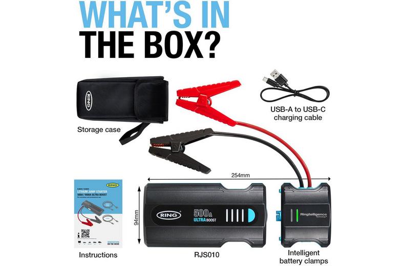 ULTRABOOST 500 Jump Starter ULTRABOOST 500 Jump Starter