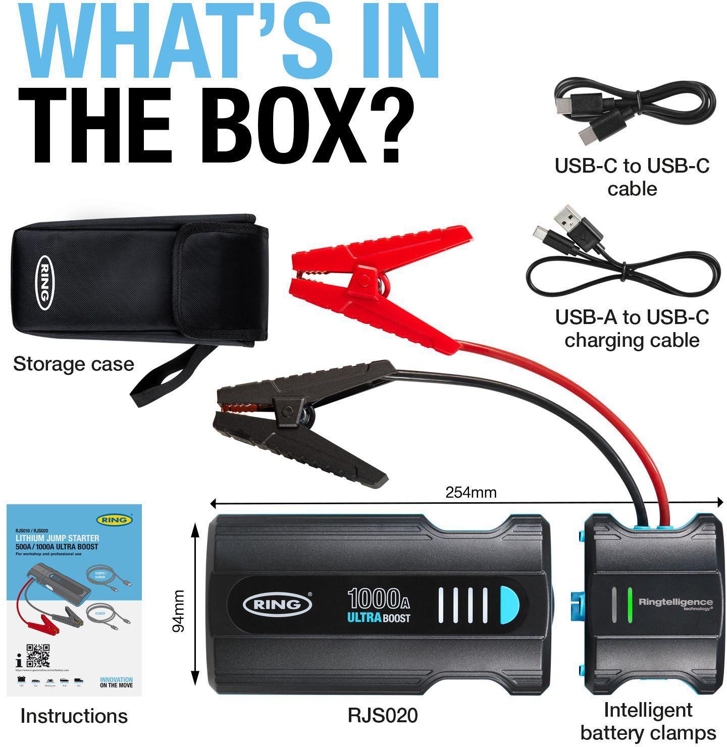 ULTRABOOST 1000 Jump Starter