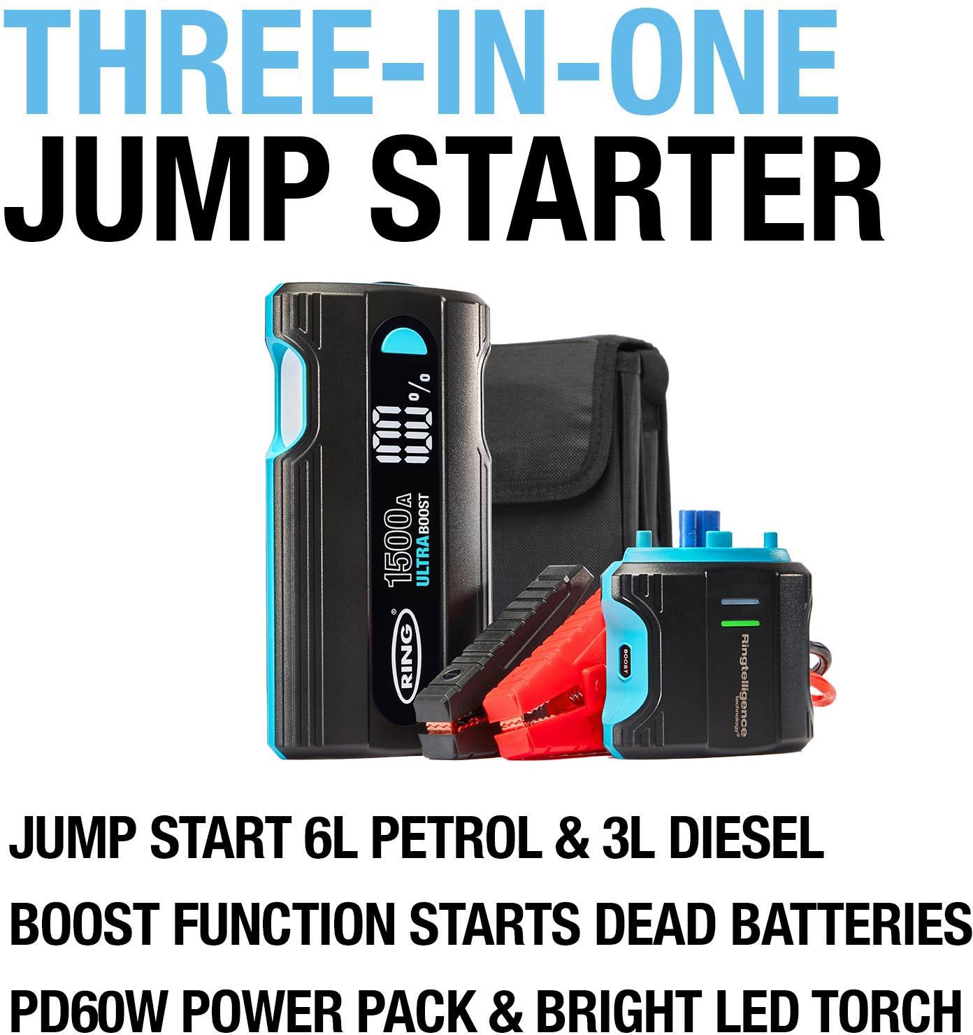 ULTRABOOST 1500 Jump Starter