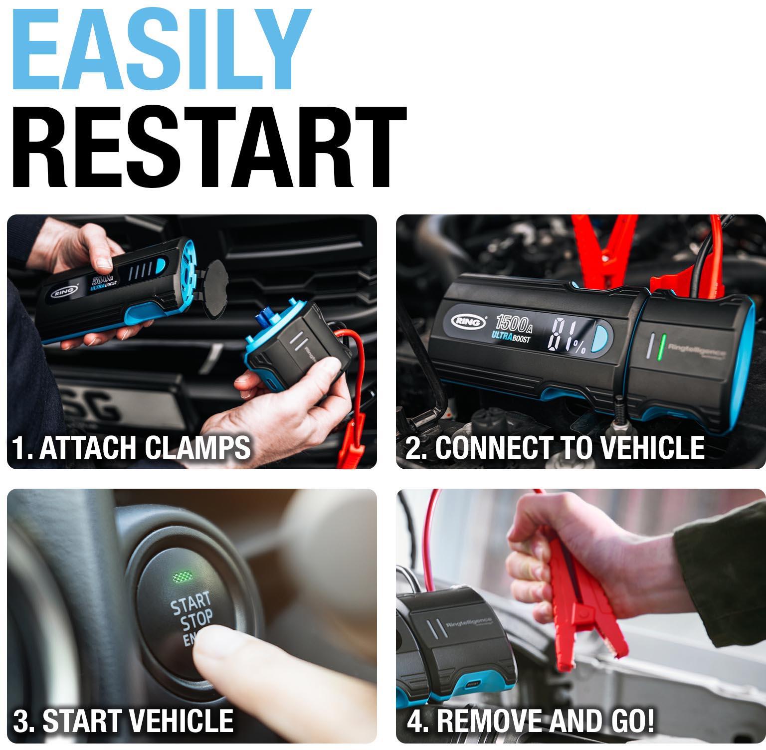 ULTRABOOST 1500 Jump Starter