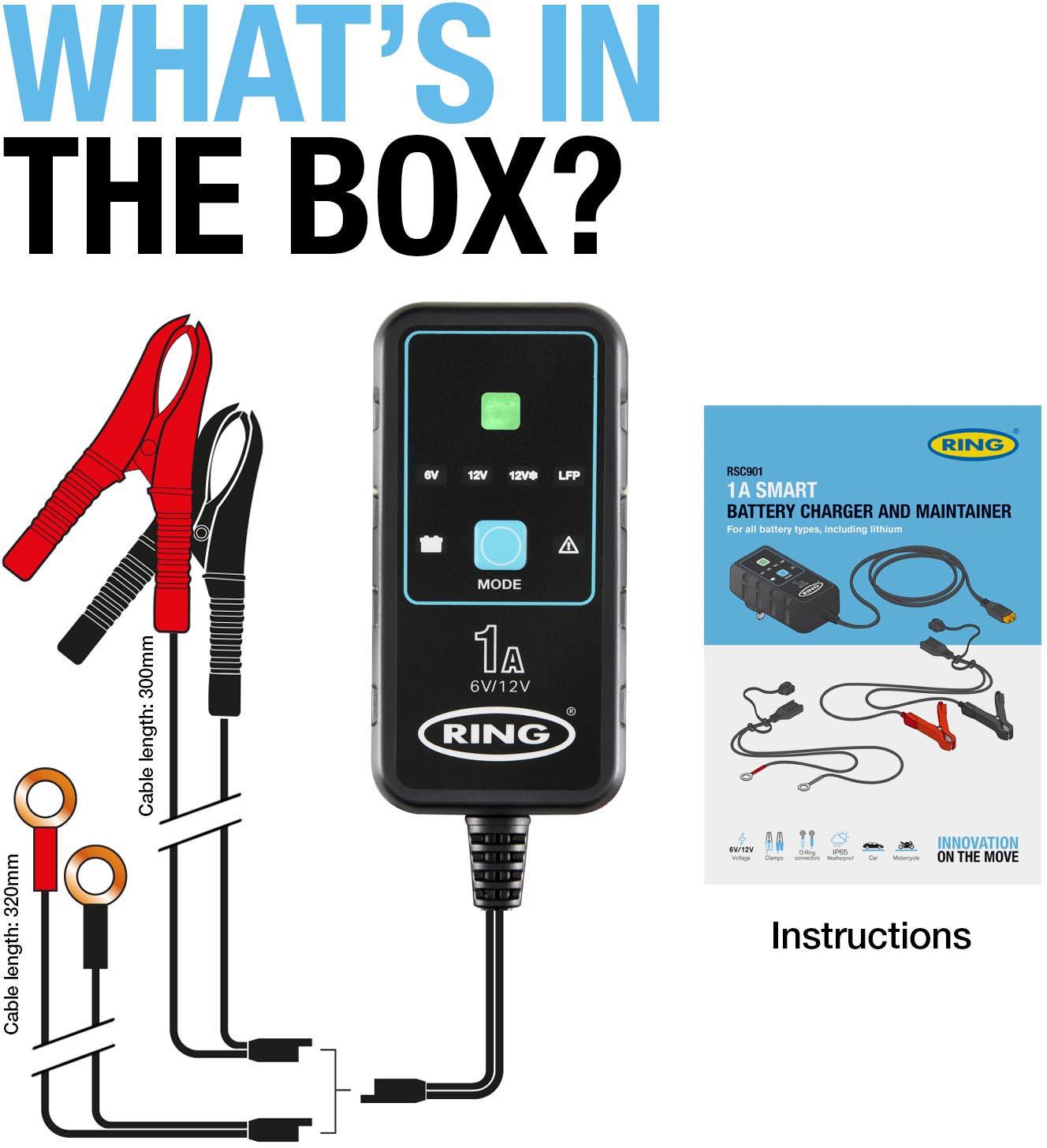 SMARTCHARGE 1A Smart Charger