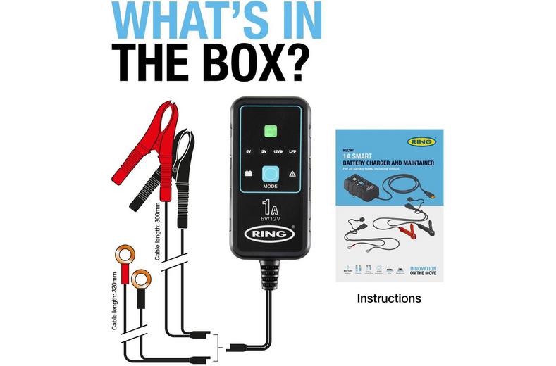 SMARTCHARGE 1A Smart Charger SMARTCHARGE 1A Smart Charger