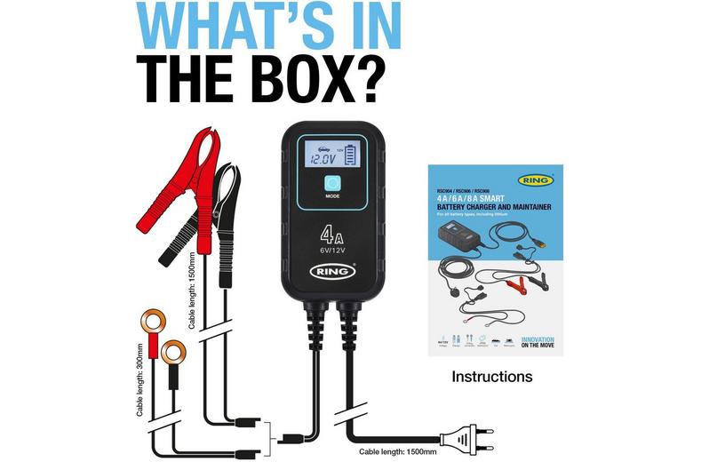 SMARTCHARGE 4A Smart Charger SMARTCHARGE 4A Smart Charger