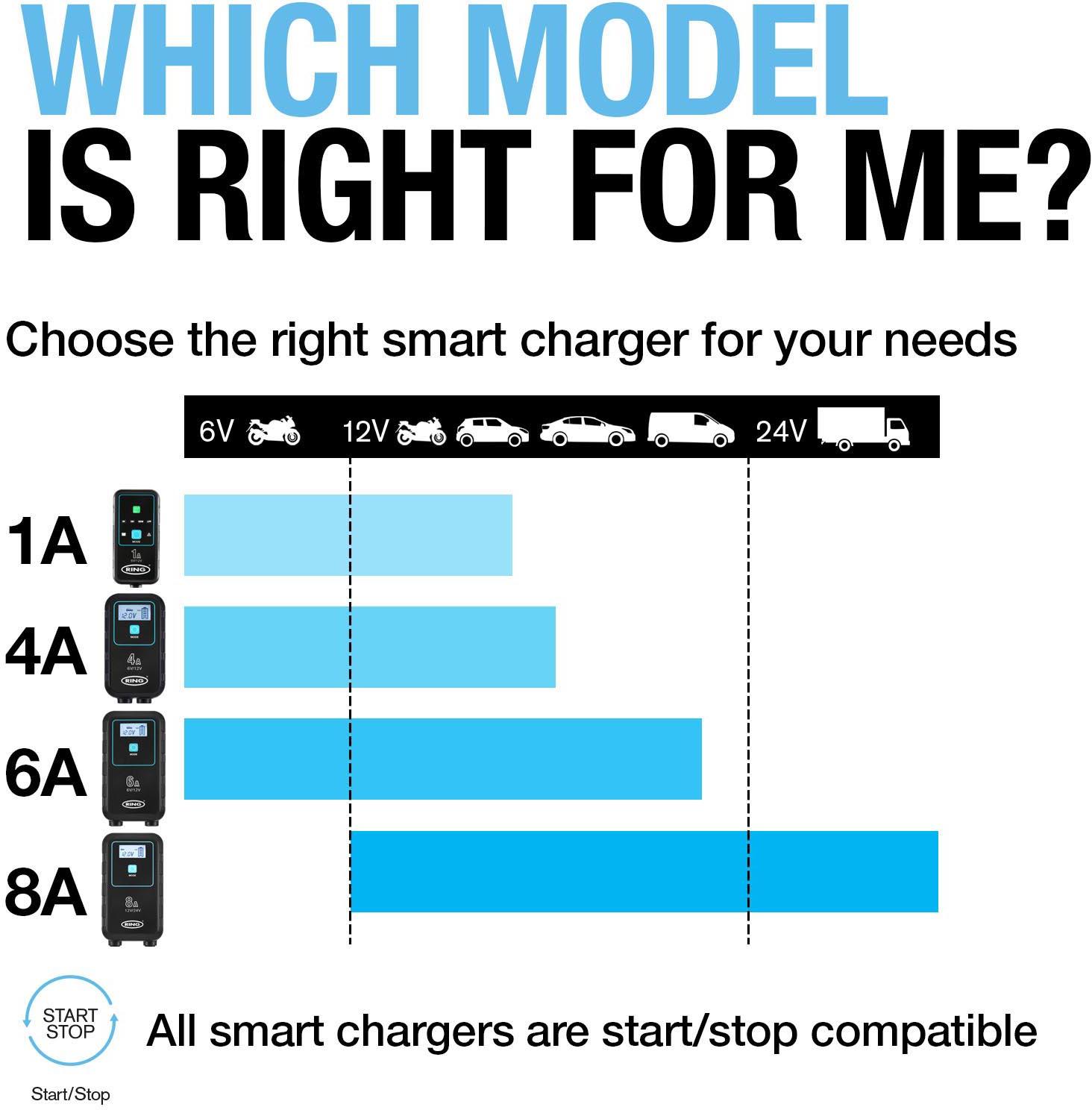 SMARTCHARGE 6A Smart Charger