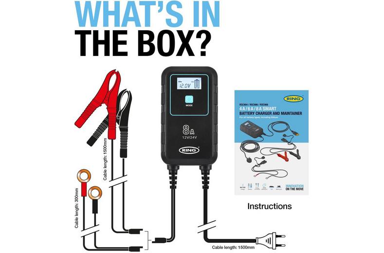 SMARTCHARGE 8A Smart Charger SMARTCHARGE 8A Smart Charger