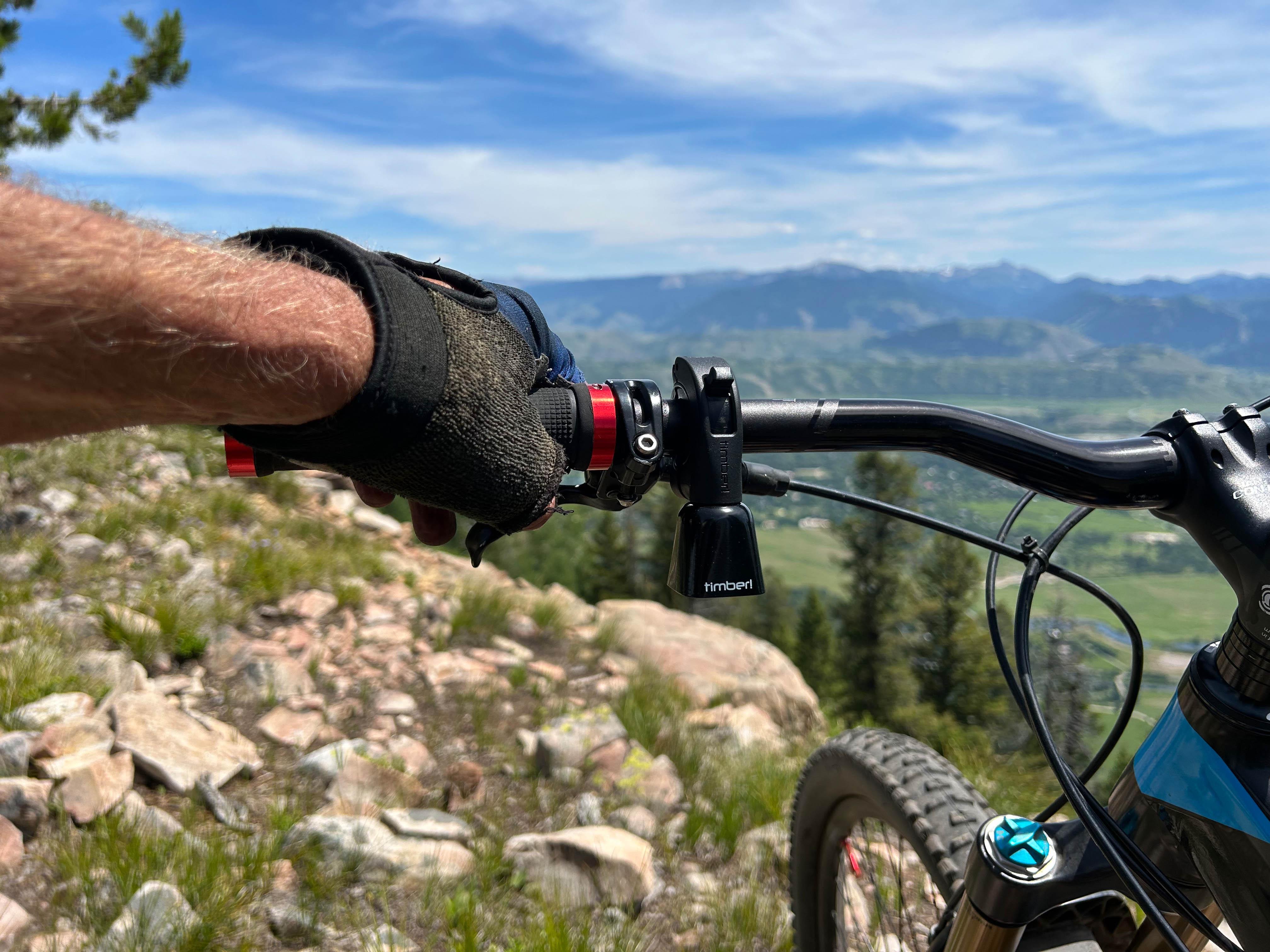Timber Mountain Bike Bell Quick Release