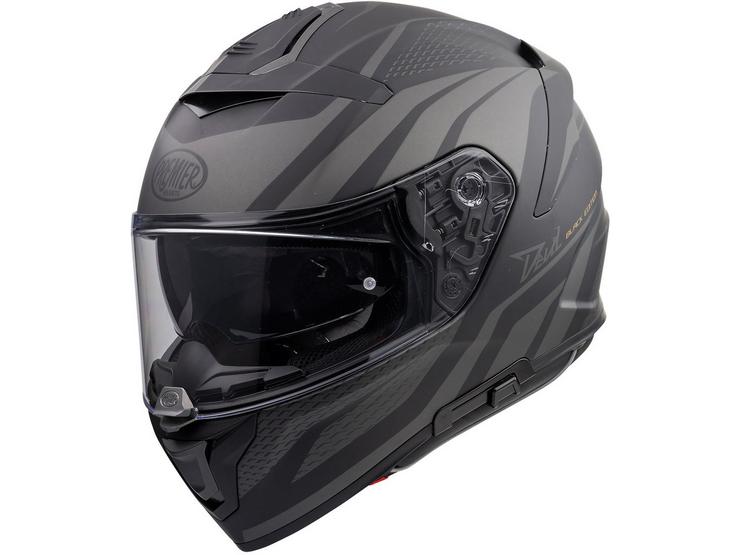 Premier Devil PR Full Face Motorcycle Helmet - Matt Black