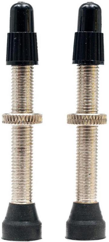 Halfords Stans No Tubes Stans Universal Brass Tubeless Valves, Medium | Extra 8% off for BC Members