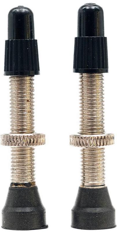 Halfords Stans No Tubes Stans Universal Brass Tubeless Valves, Regular | Extra 8% off for BC Members