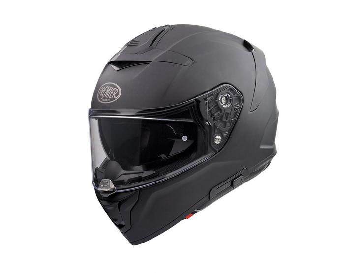 Premier Devil U9 Full Face Motorcycle Helmet - Matt Black
