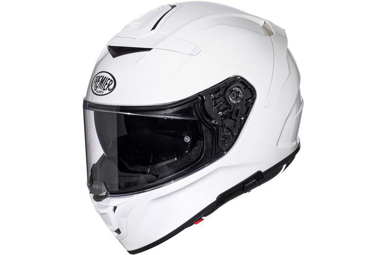 Premier Devil Full Face Motorcycle Helmet - White Premier Devil Full Face Motorcycle Helmet - White