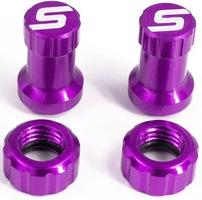 Halfords Stans No Tubes Stans Tubeless Valve Colour Kit, Purple | Extra 8% off for BC Members