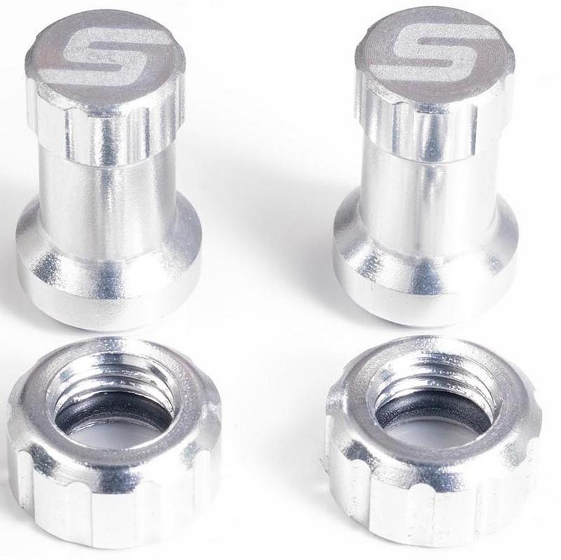Halfords Stans No Tubes Stans Tubeless Valve Colour Kit, Silver | Extra 8% off for BC Members