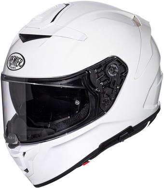 Premier Devil Full Face Motorcycle Helmet - White, S