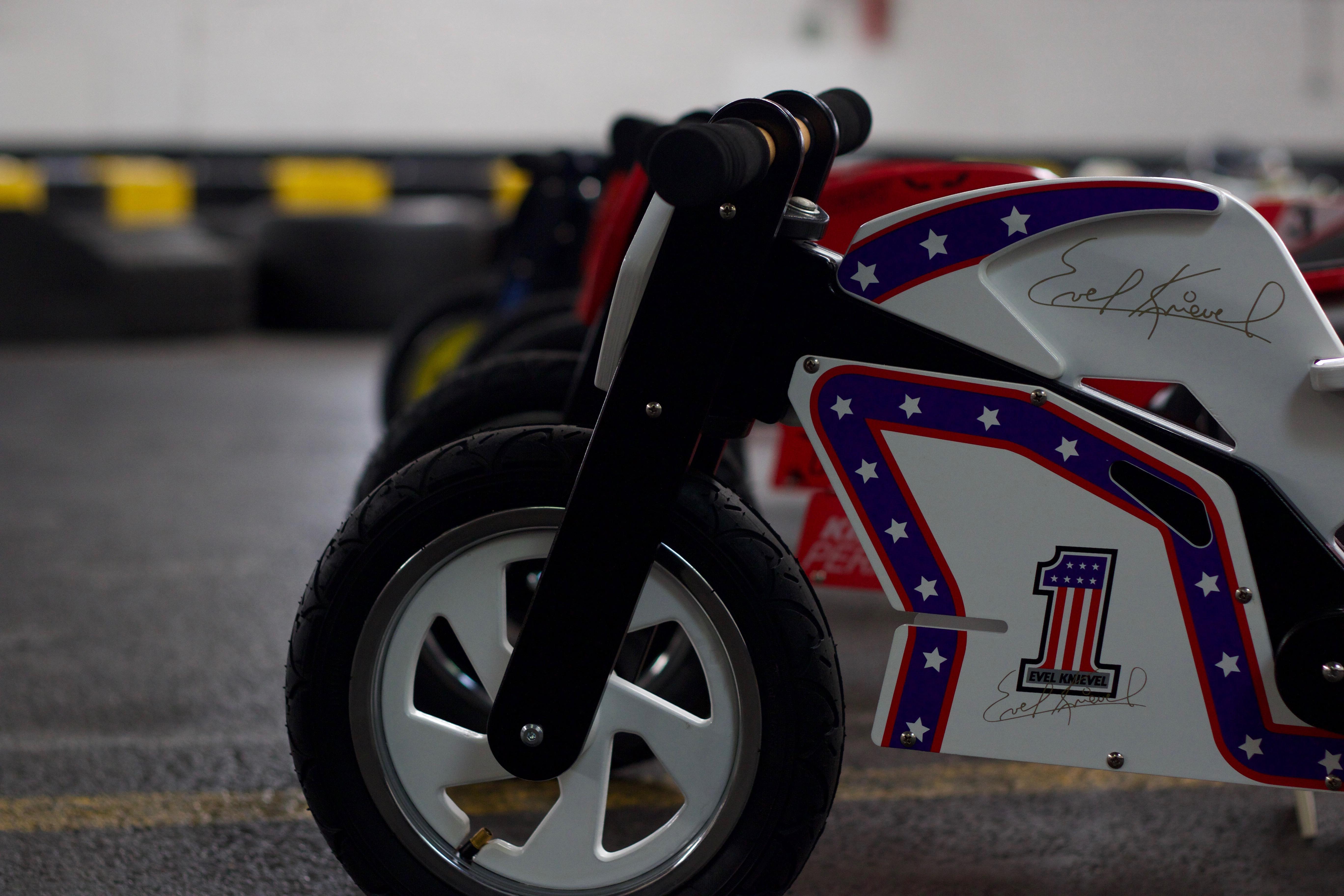 evel knievel balance bike