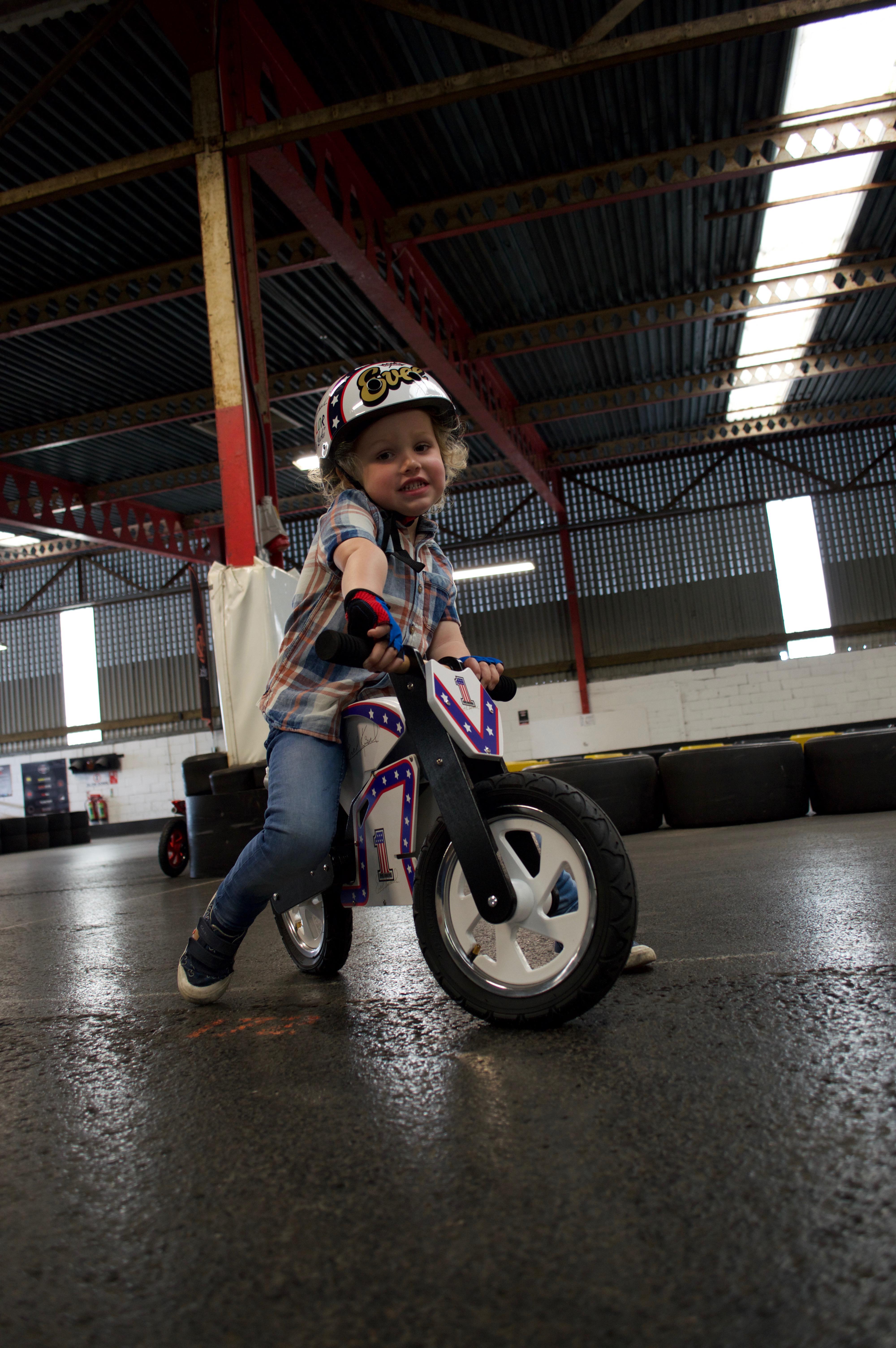 evel knievel balance bike