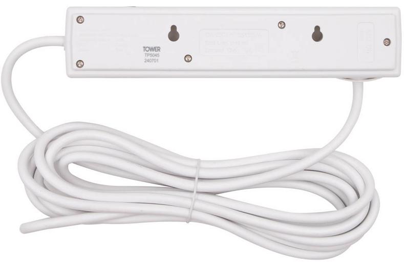 Tower 4 Socket 5 Metre 13 Amp Lead Tower 4 Socket 5 Metre 13 Amp Lead