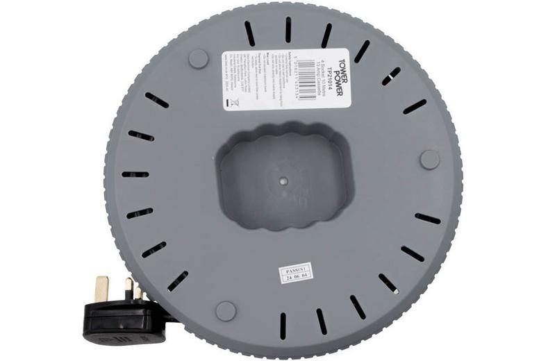 Tower 4 Socket 10 Metre 13 Amp Cassette Tower 4 Socket 10 Metre 13 Amp Cassette